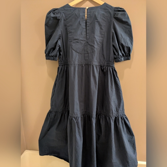 Gretchen Scott M Navy Frolic Dress - Picture 7 of 11